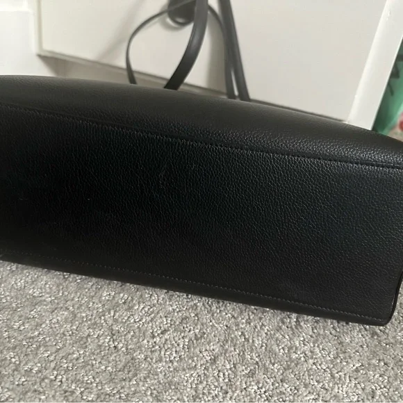 Coach Black Tote Bag with Red Interior - Picture 4 of 6